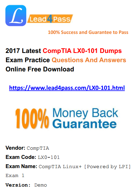 LX0-101 dumps